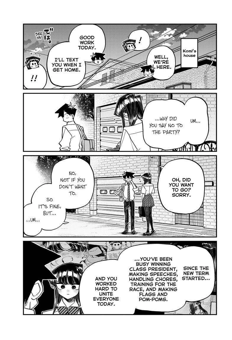 Komi-san wa Komyushou Desu Chapter 432