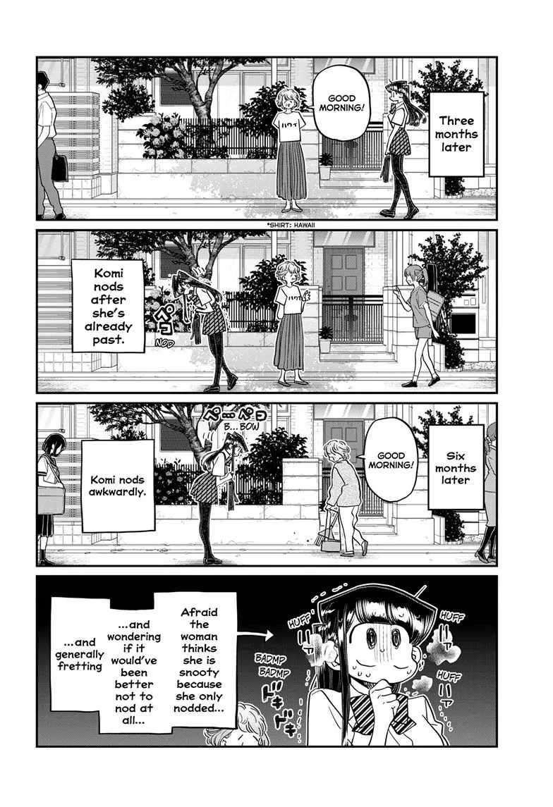 Komi-san wa Komyushou Desu Chapter 434