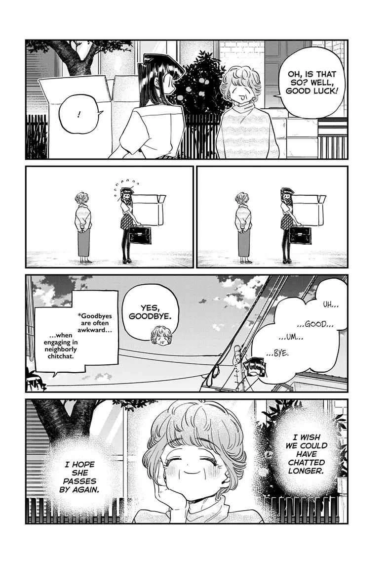 Komi-san wa Komyushou Desu Chapter 435