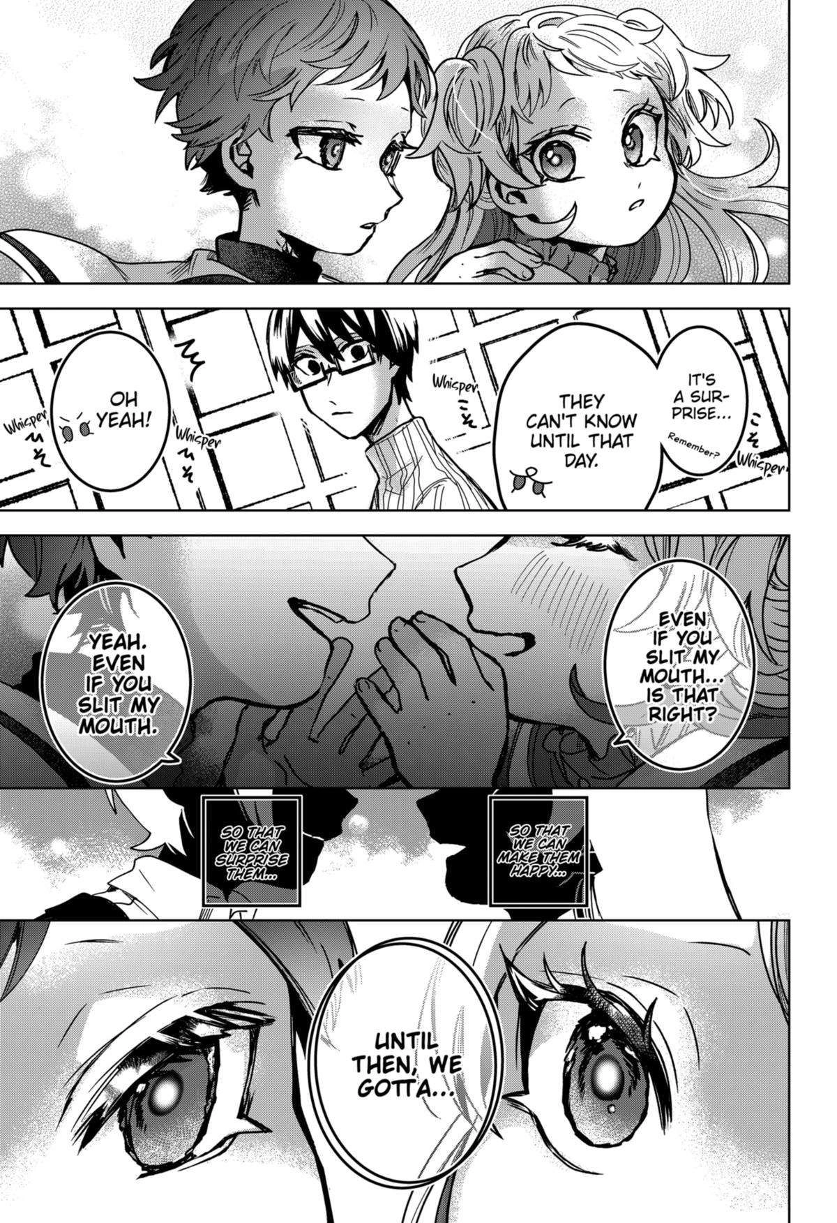 Kuchi ga Saketemo Kimi ni wa (2020) Chapter 80