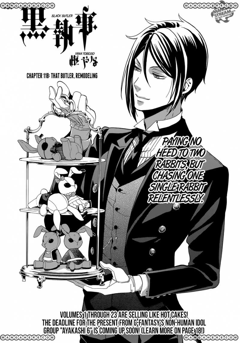 Kuroshitsuji Chapter 118