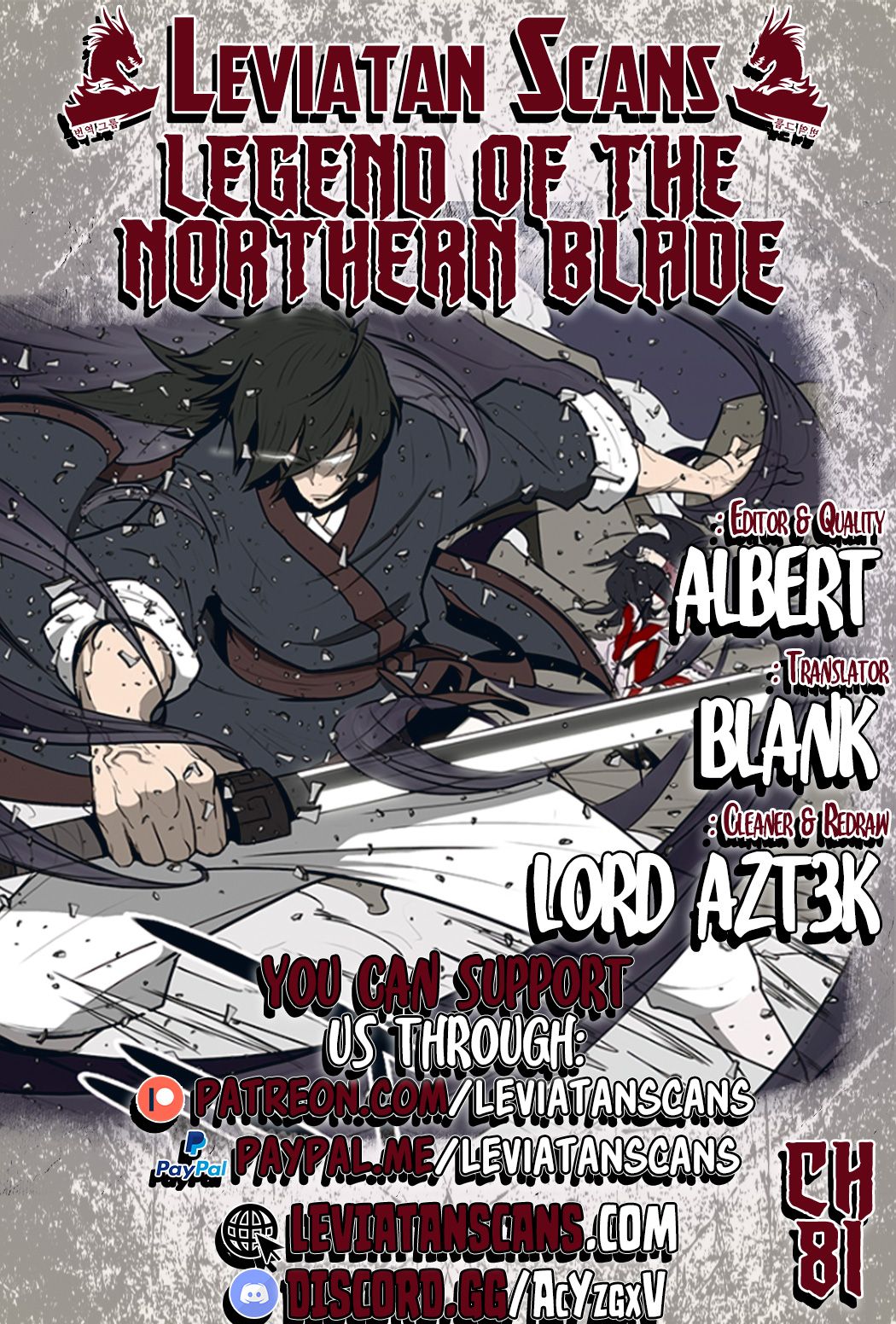 Legend of the Northern Blade Chapter 81