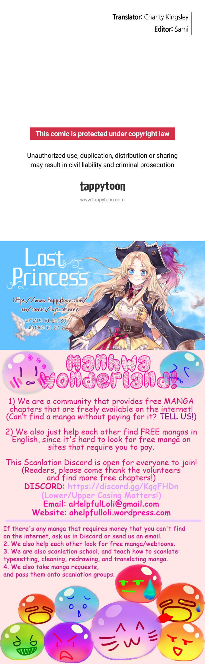 Lost Princess Chapter 48