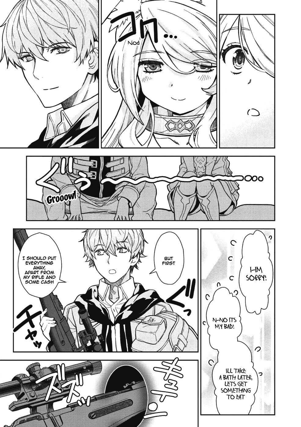 Magan to Dangan o Tsukatte Isekai o Buchinuku! Chapter 4