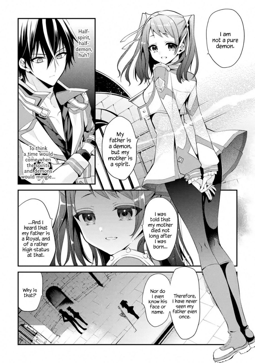 Maou Gakuin no Futekigousha Chapter 13.4