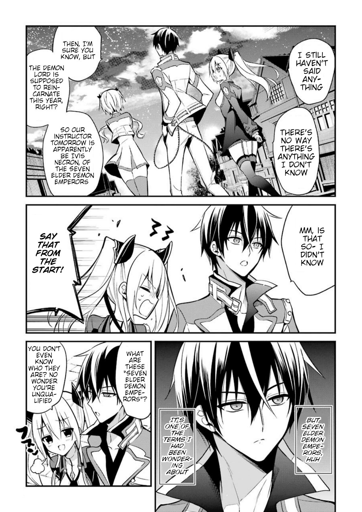 Maou Gakuin no Futekigousha Chapter 6