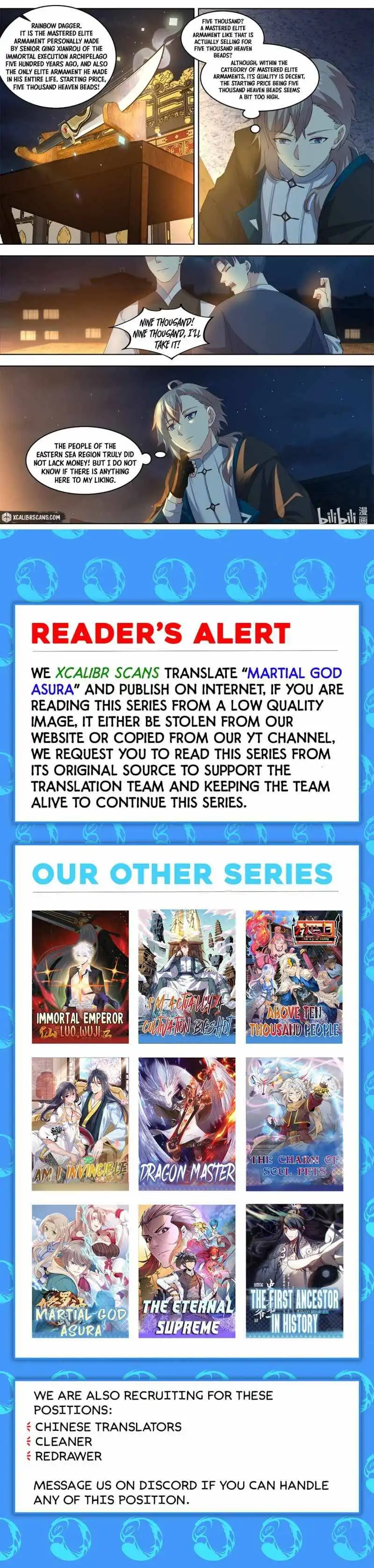 Martial God Asura Chapter 419