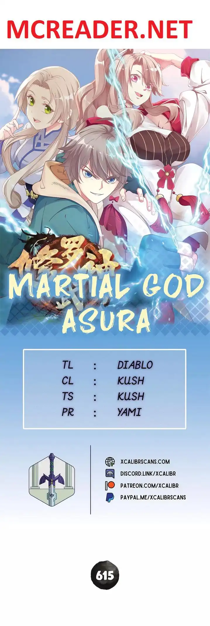 Martial God Asura Chapter 615