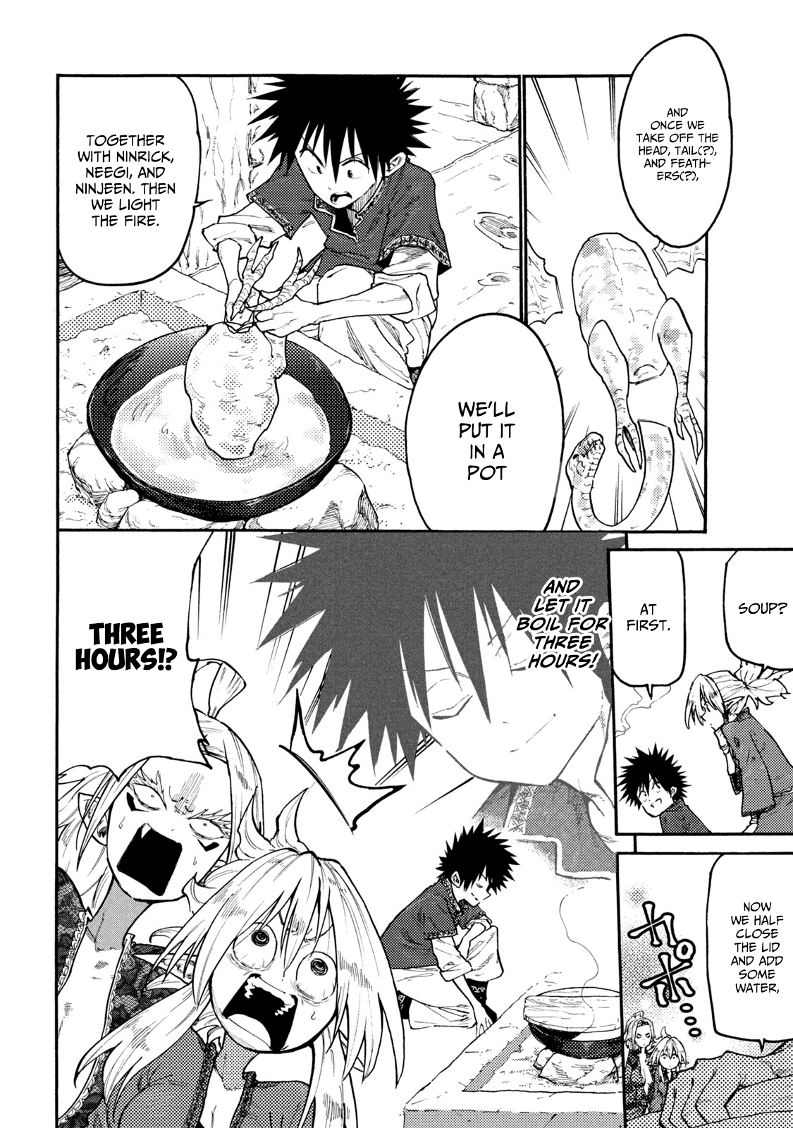 Mazumeshi Elf To Youbokugurashi Chapter 38