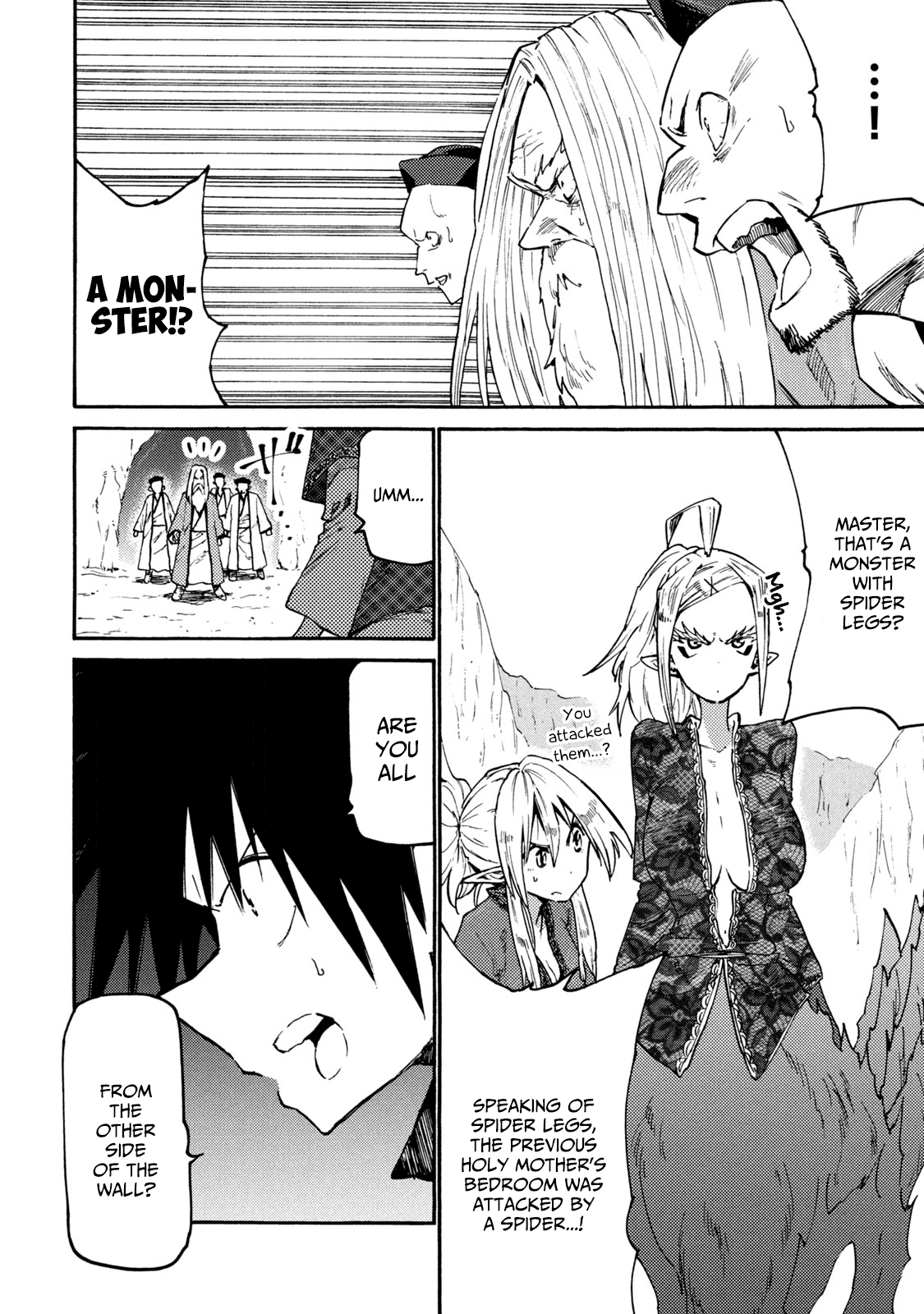 Mazumeshi Elf To Youbokugurashi Chapter 38