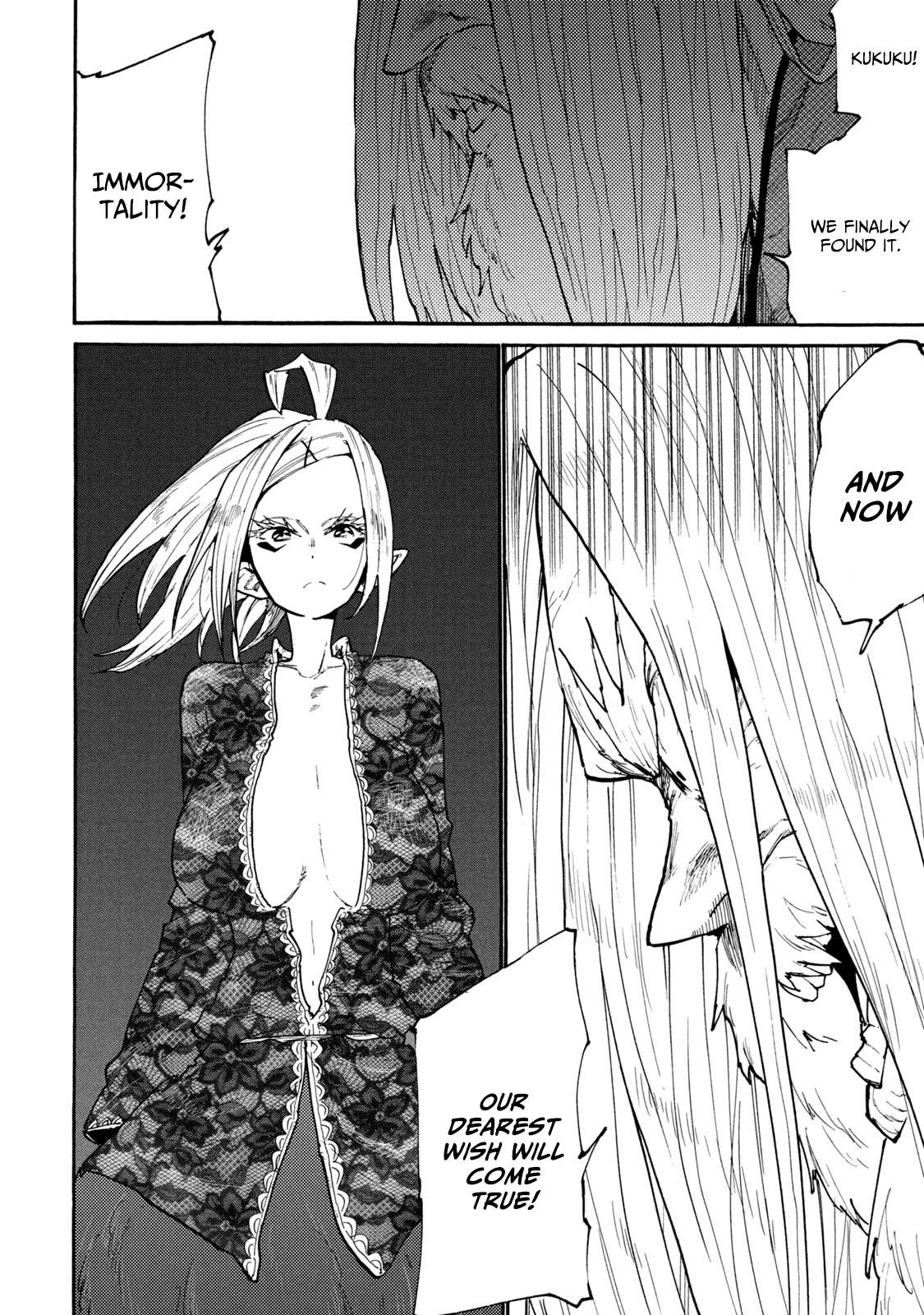 Mazumeshi Elf To Youbokugurashi Chapter 38