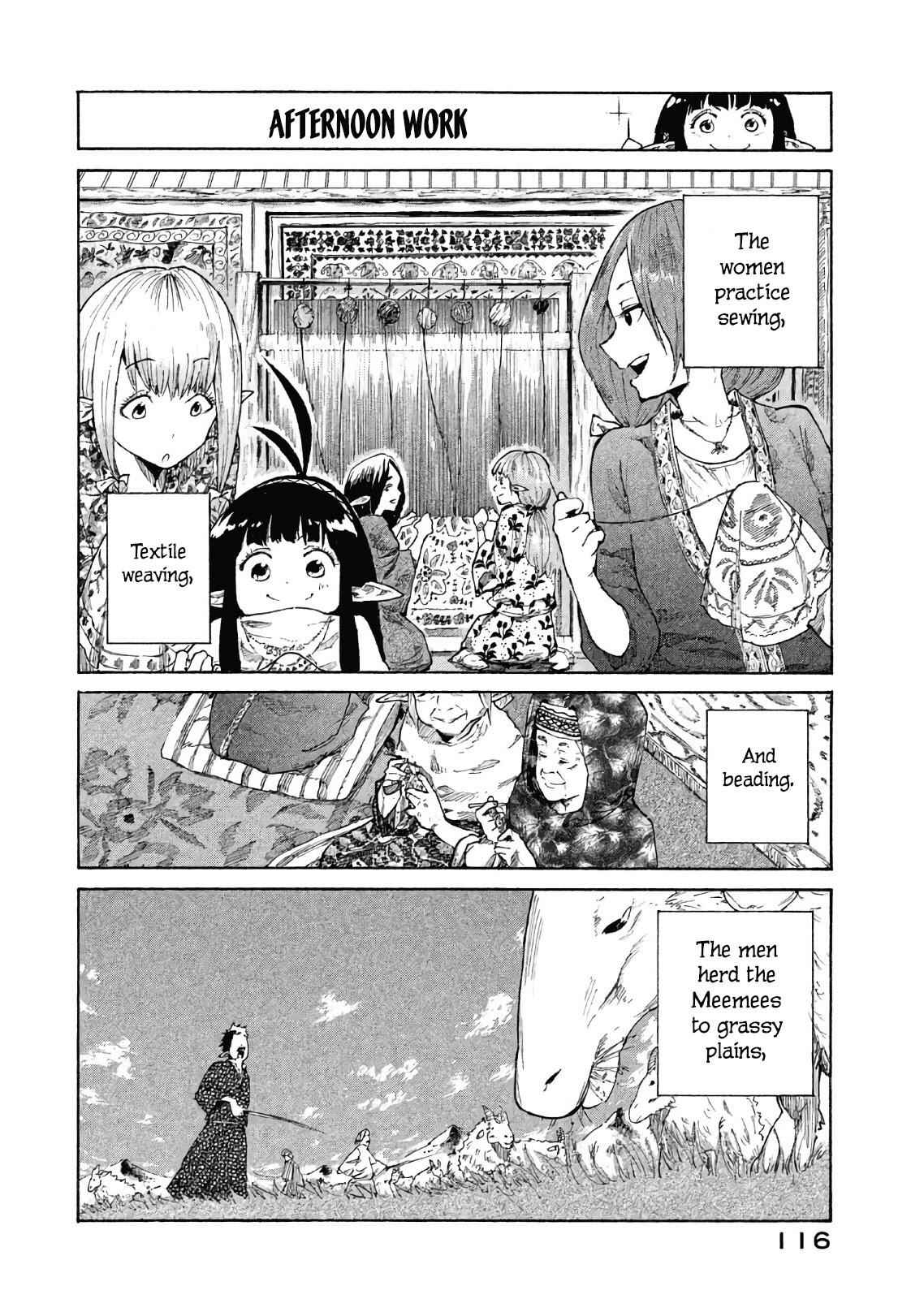 Mazumeshi Elf To Youbokugurashi Chapter 4