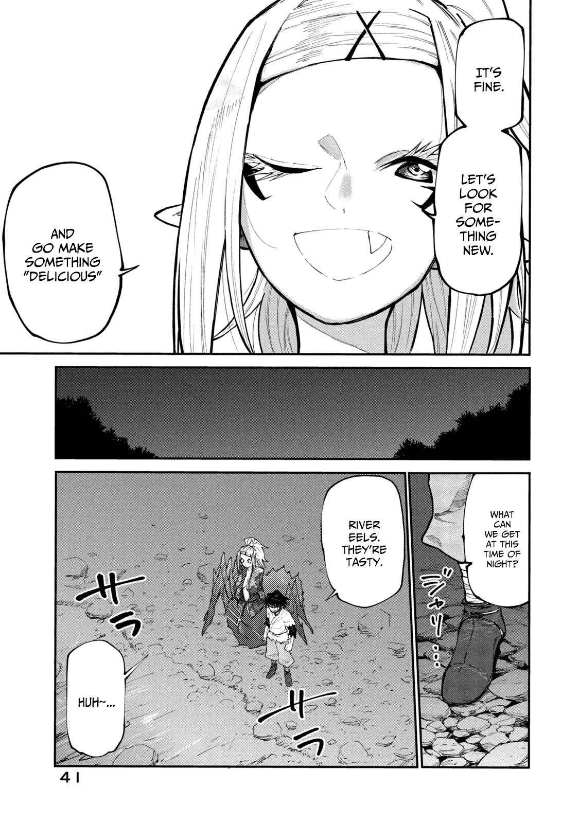 Mazumeshi Elf To Youbokugurashi Chapter 41