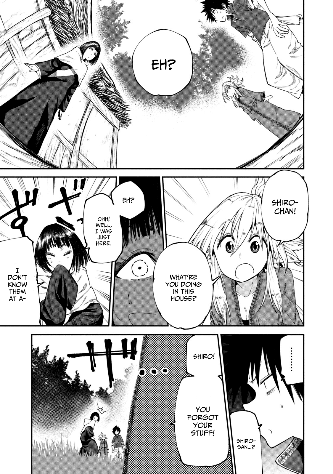 Mazumeshi Elf To Youbokugurashi Chapter 48