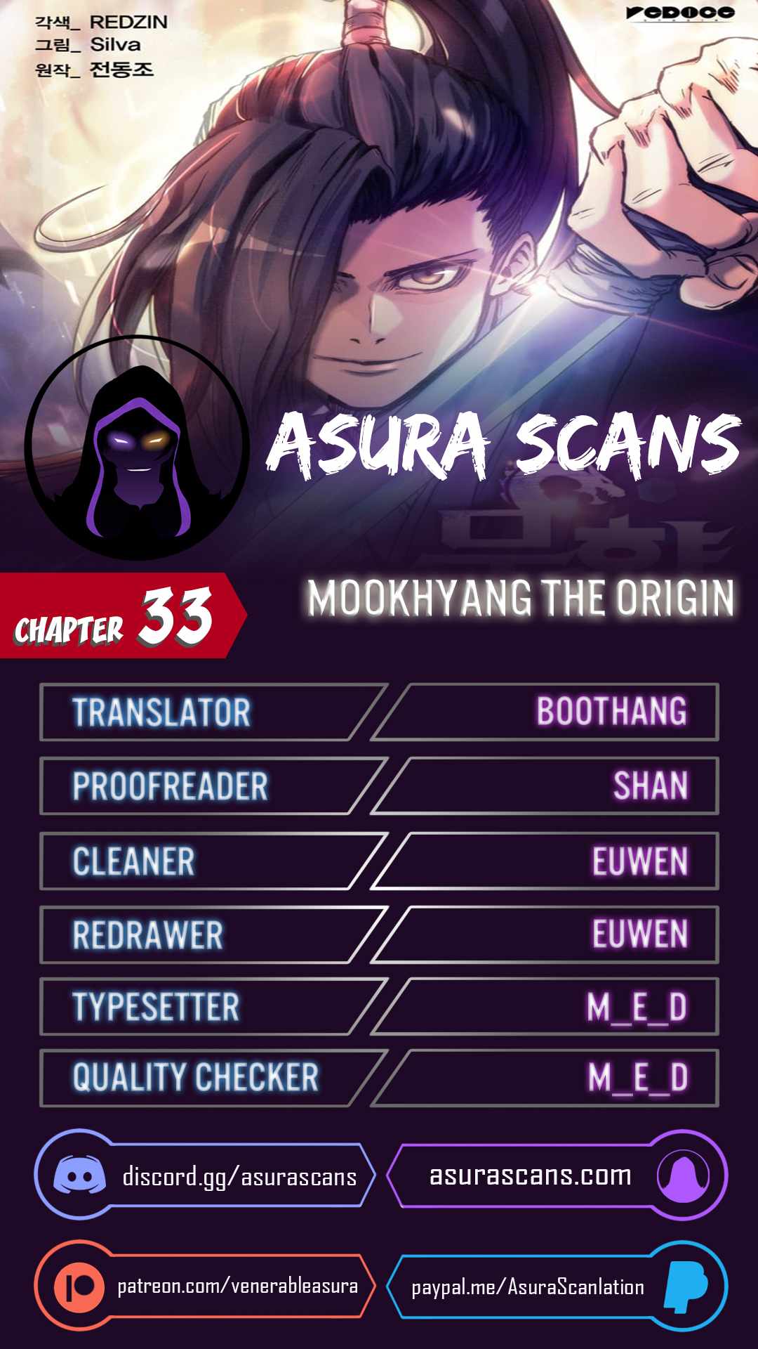 Mukhyang The Origin Chapter 33