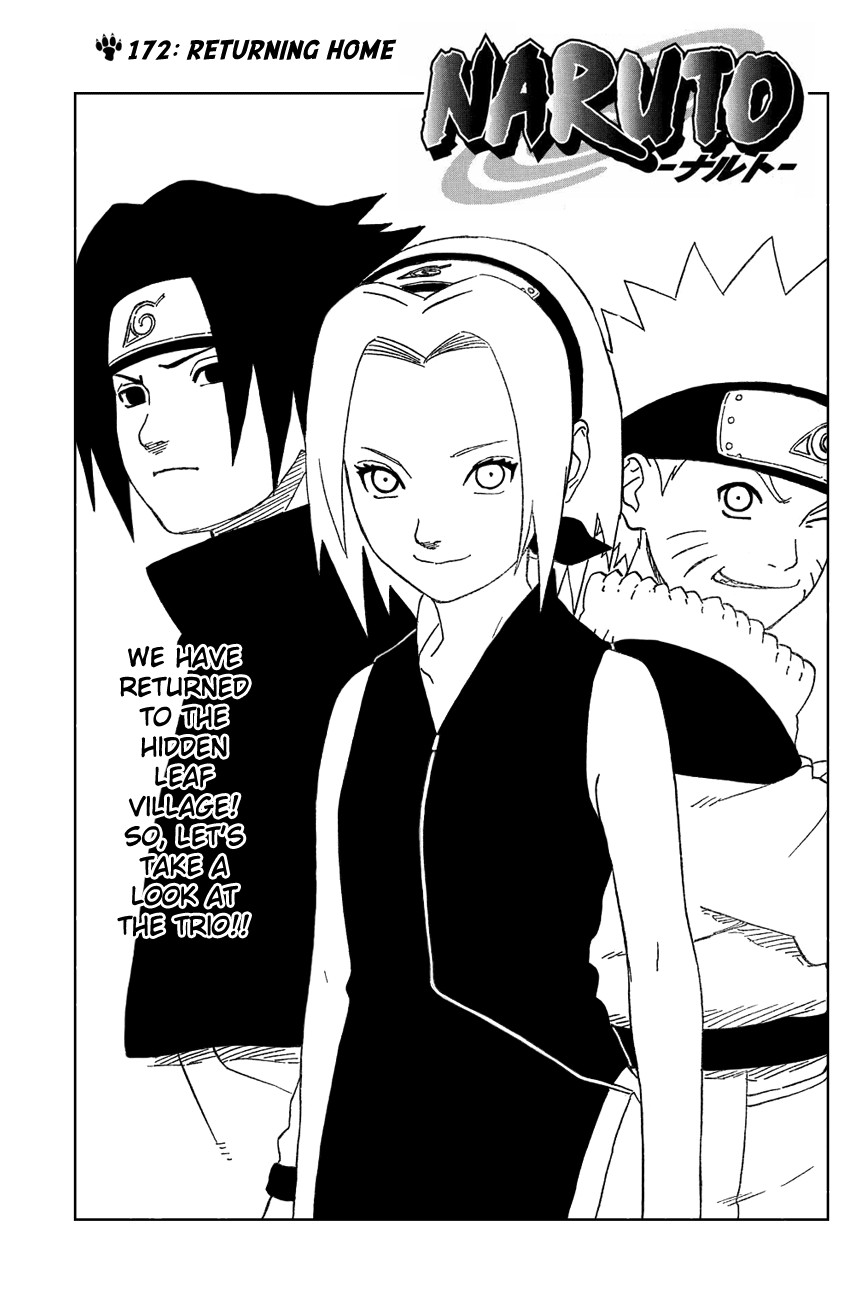 Naruto Chapter 172