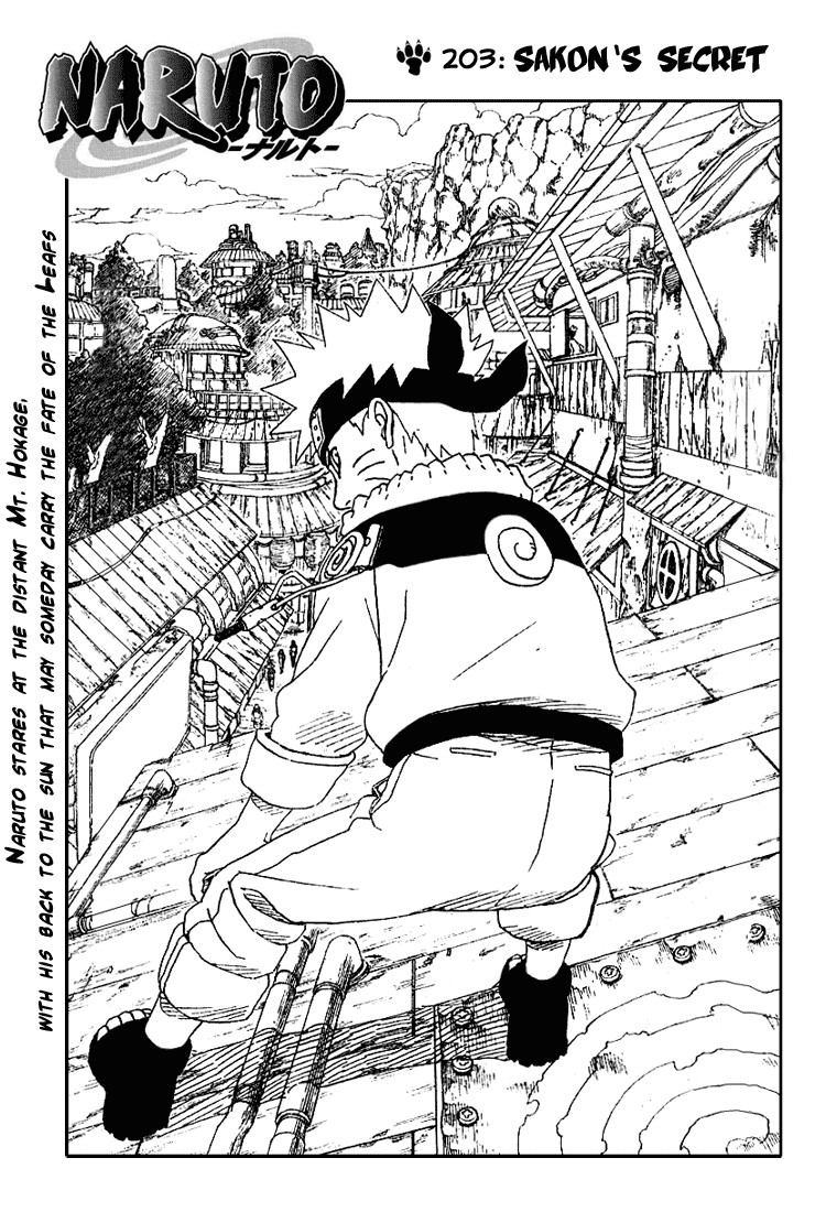 Naruto Chapter 203