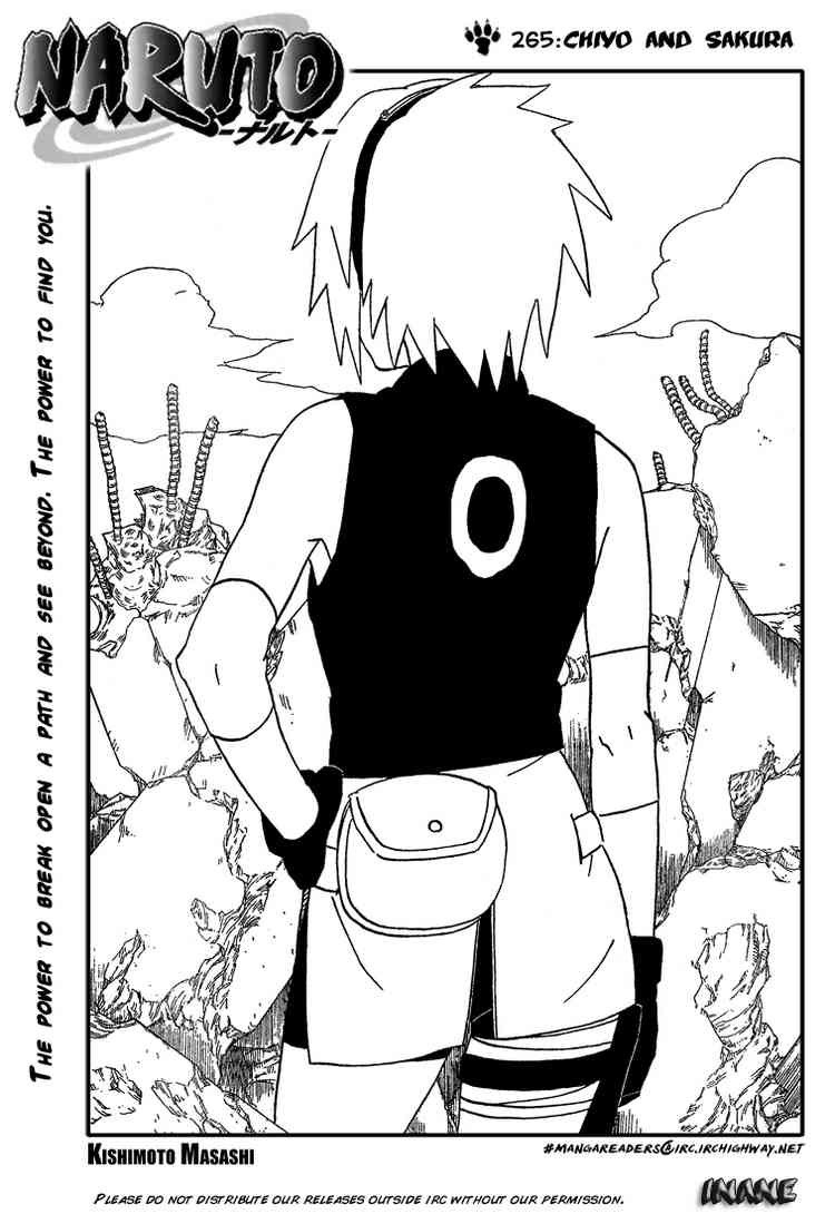 Naruto Chapter 265