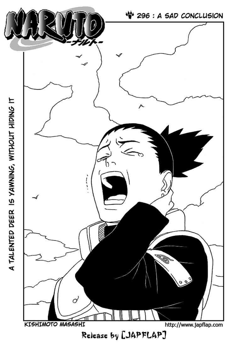 Naruto Chapter 296