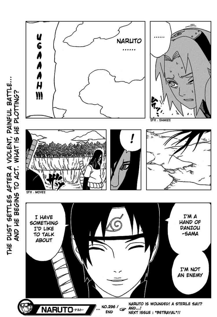 Naruto Chapter 296