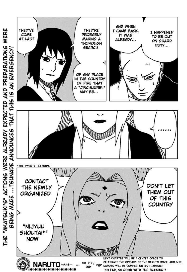 Naruto Chapter 317