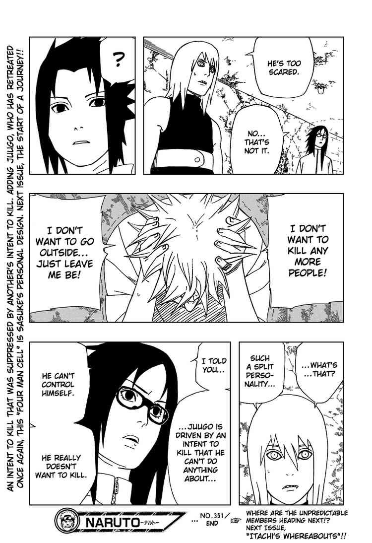 Naruto Chapter 351