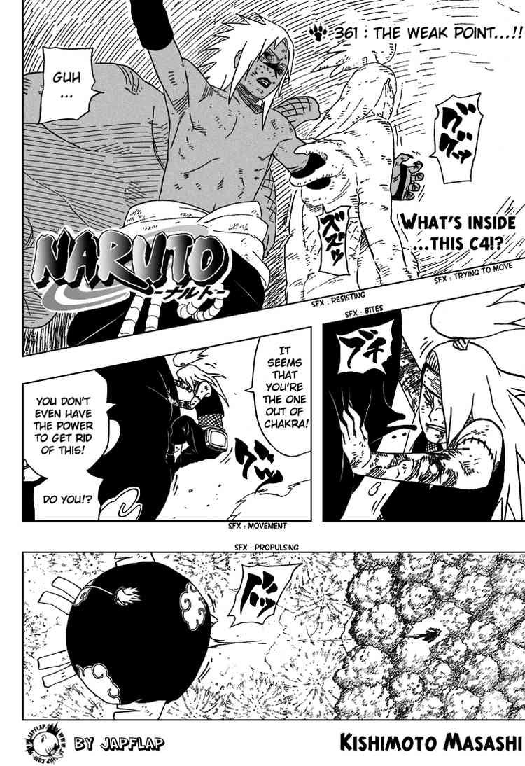 Naruto Chapter 361