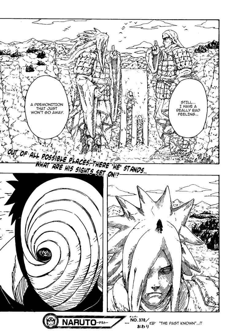 Naruto Chapter 370