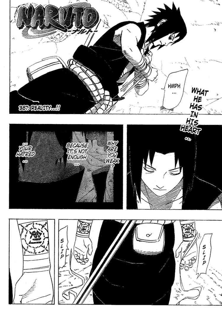 Naruto Chapter 387