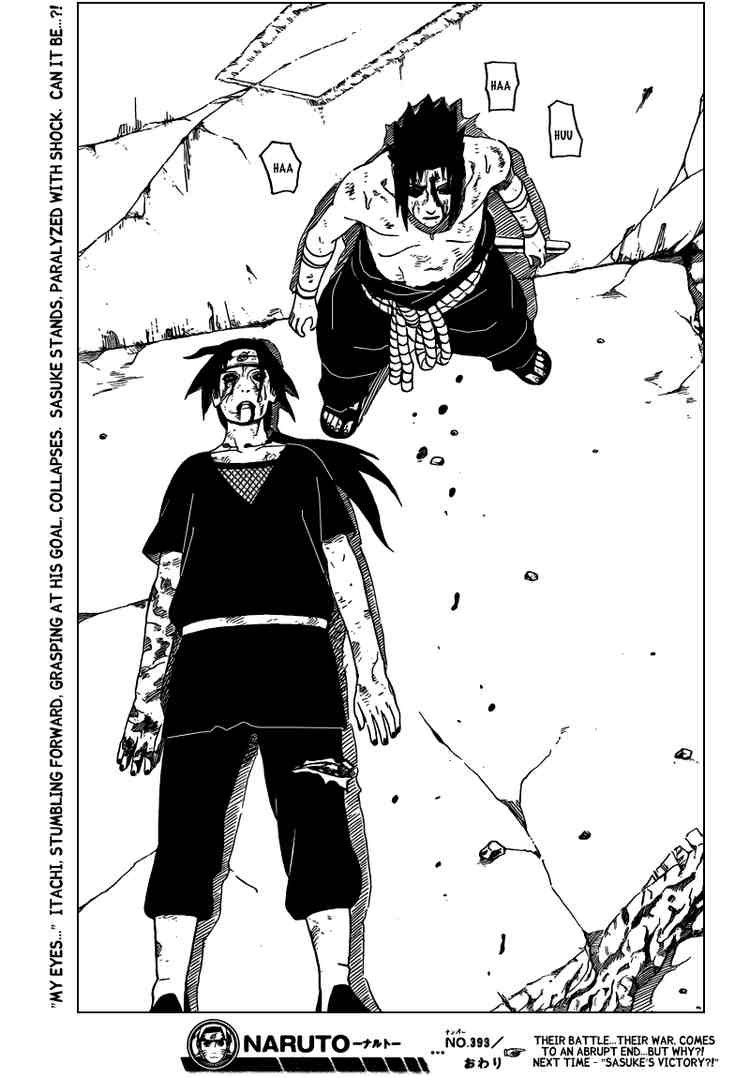 Naruto Chapter 393