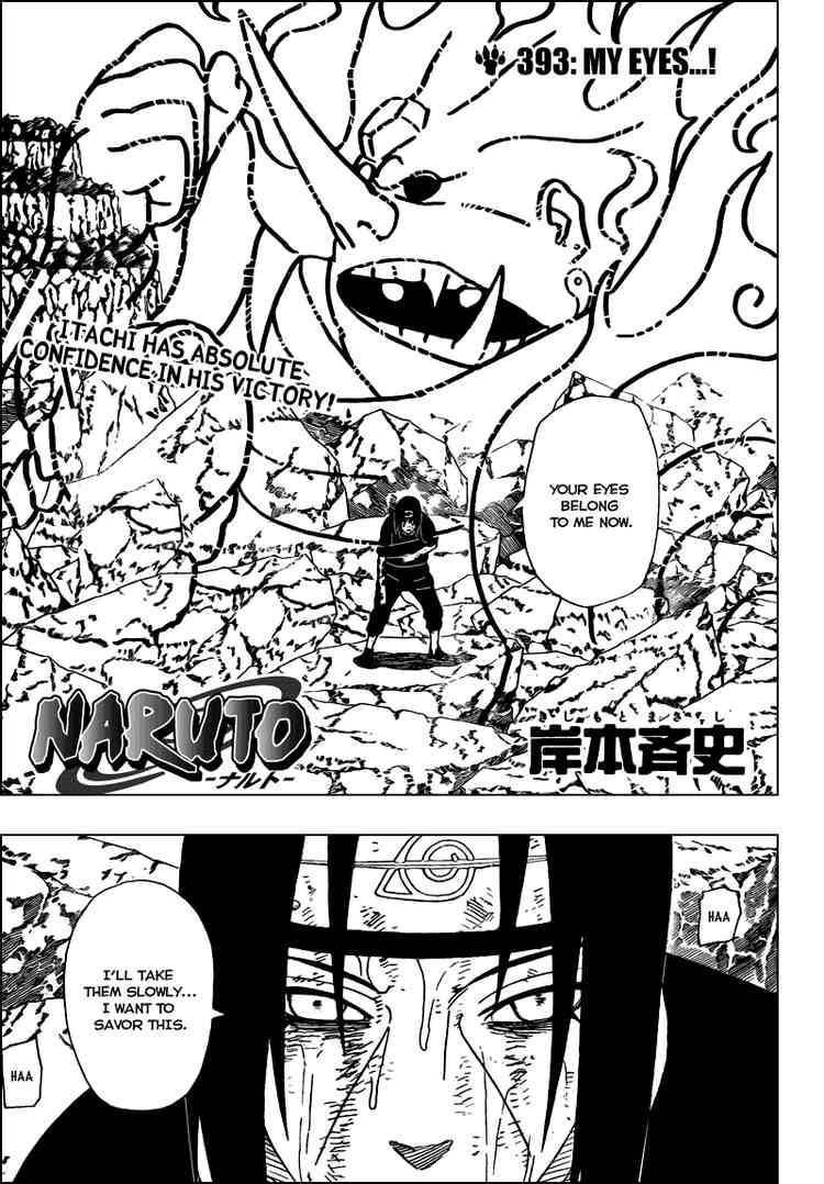 Naruto Chapter 393