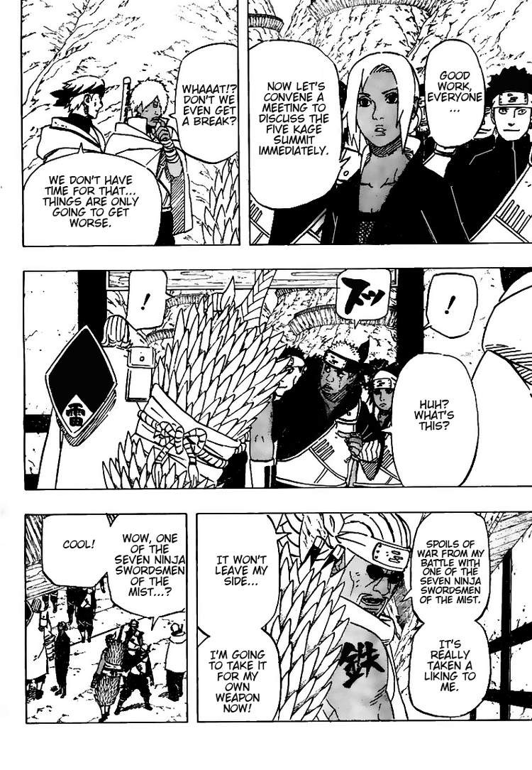 Naruto Chapter 487