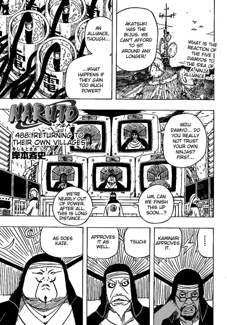 Naruto Chapter 488