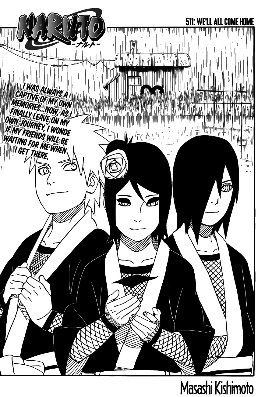 Naruto Chapter 511