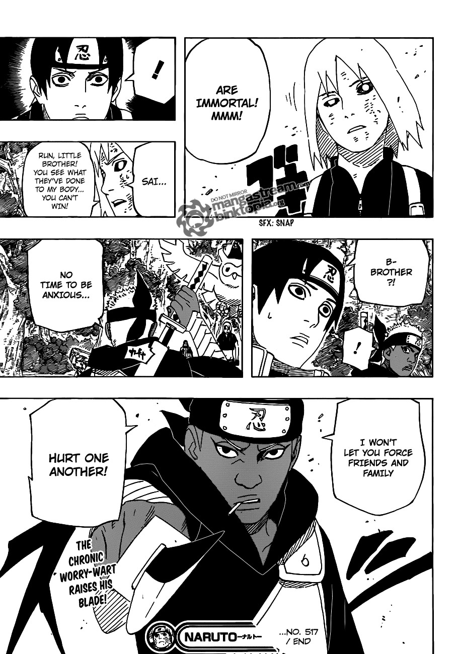 Naruto Chapter 517