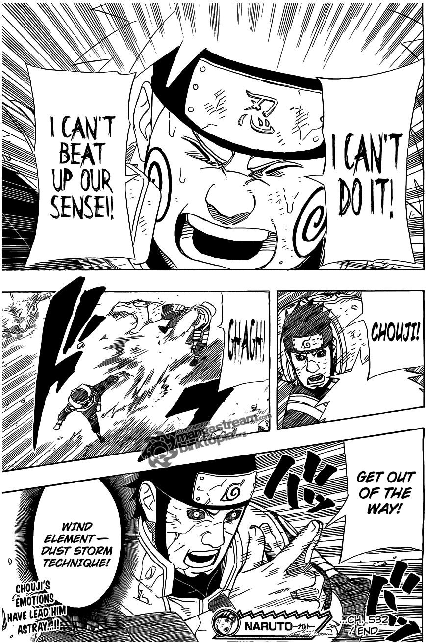 Naruto Chapter 532