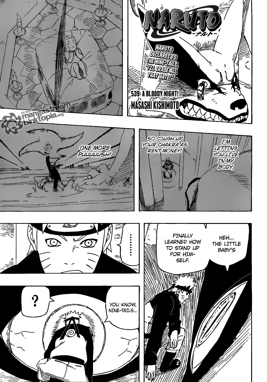 Naruto Chapter 539