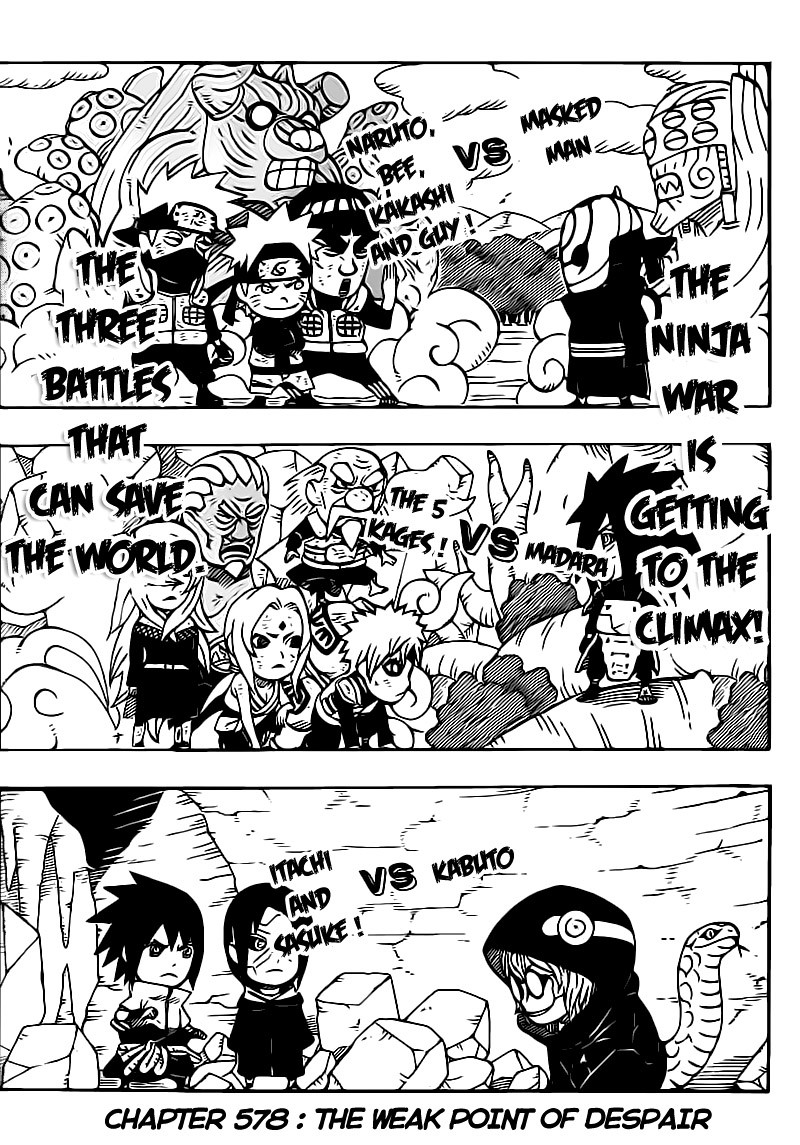 Naruto Chapter 578