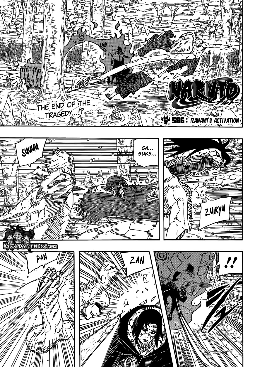 Naruto Chapter 586