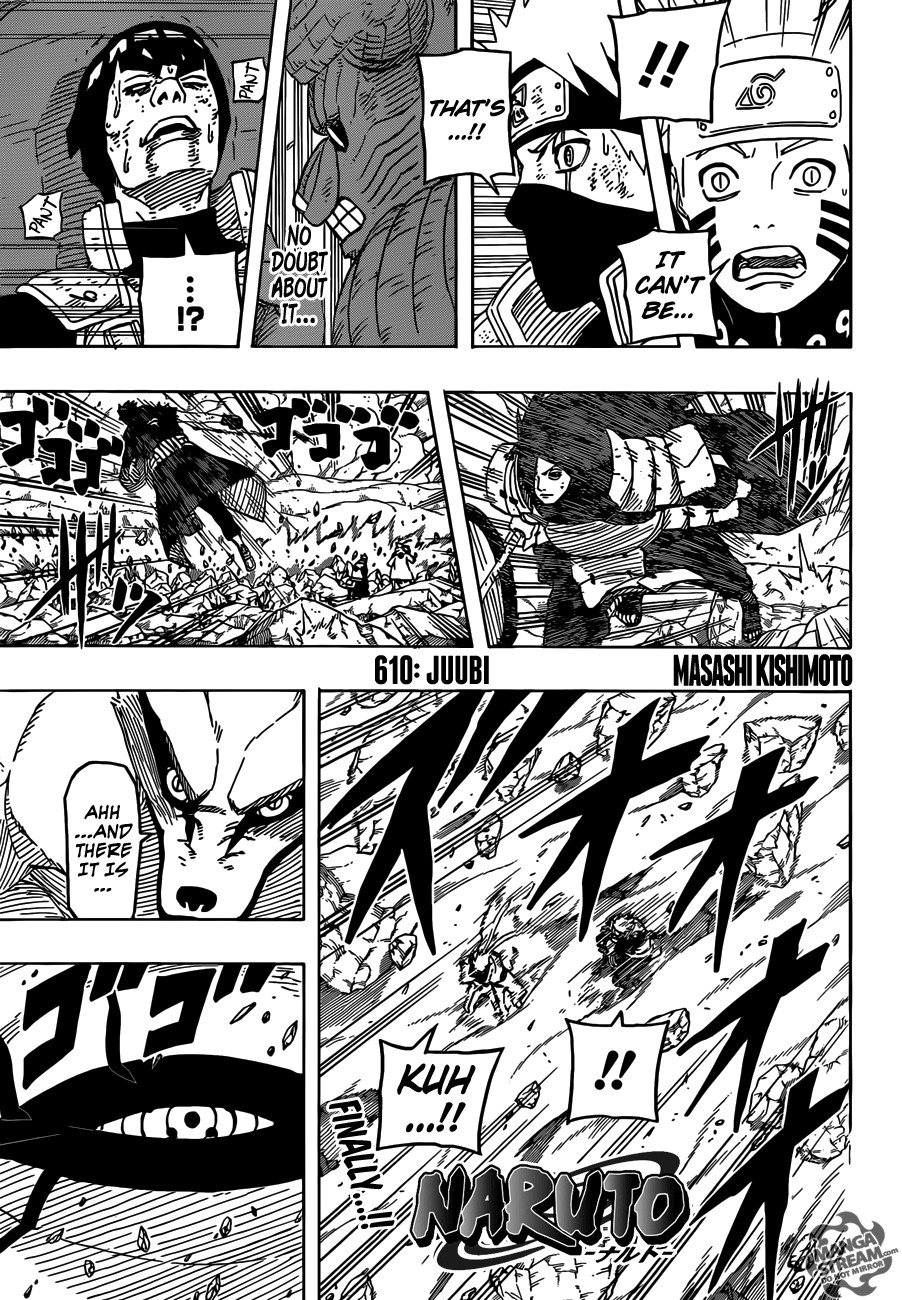 Naruto Chapter 610