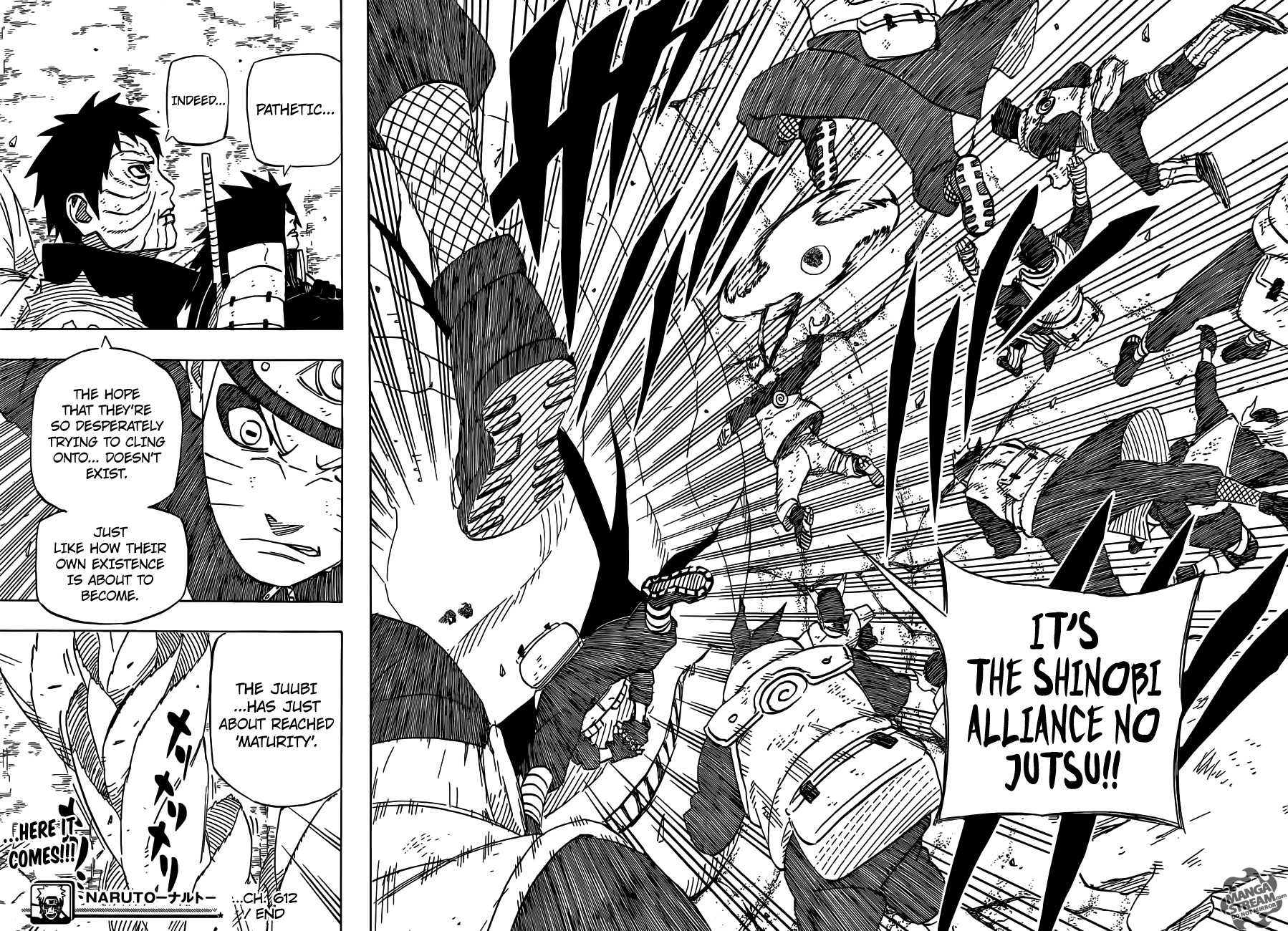 Naruto Chapter 612