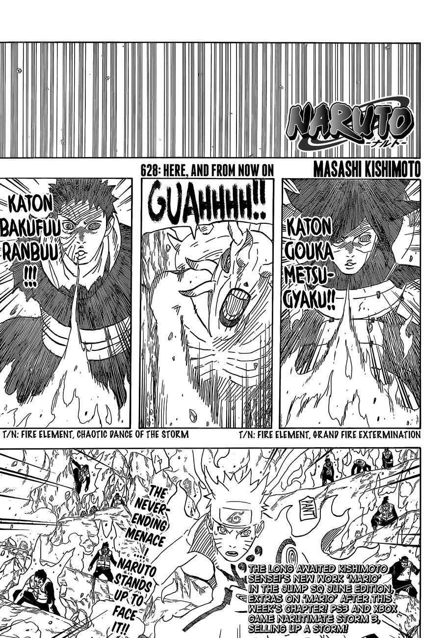 Naruto Chapter 628