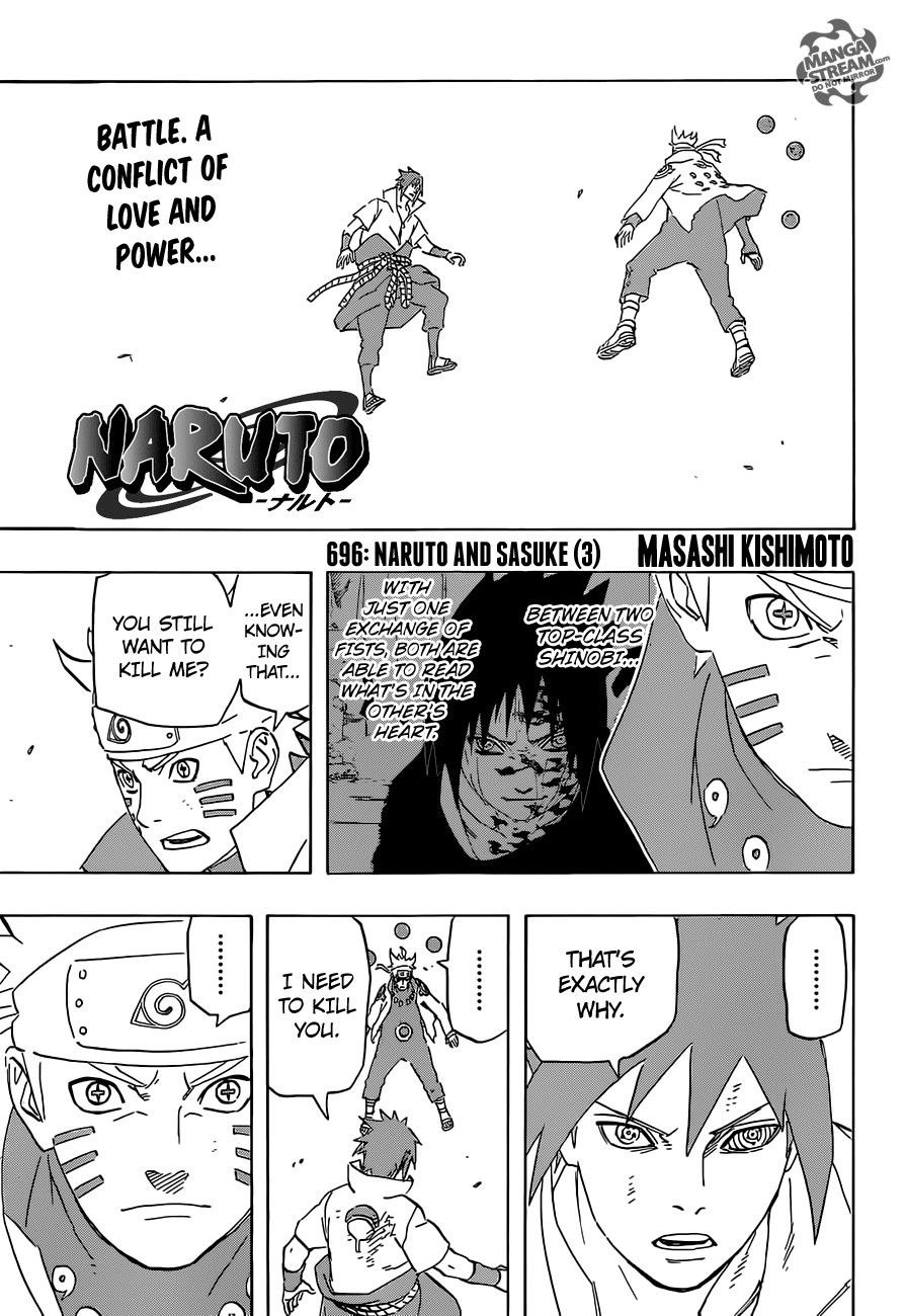 Naruto Chapter 696