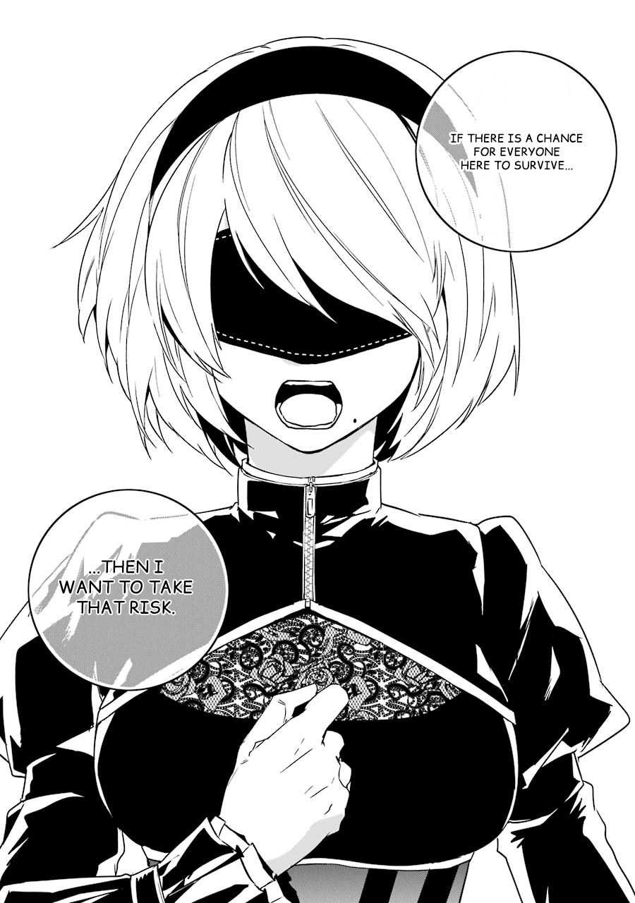 Nier Automata: YoRHa Shinjuwan Kouka Sakusen Kiroku Chapter 4