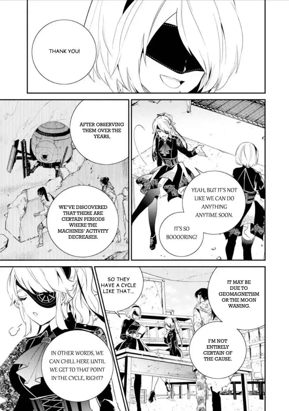 Nier Automata: YoRHa Shinjuwan Kouka Sakusen Kiroku Chapter 6