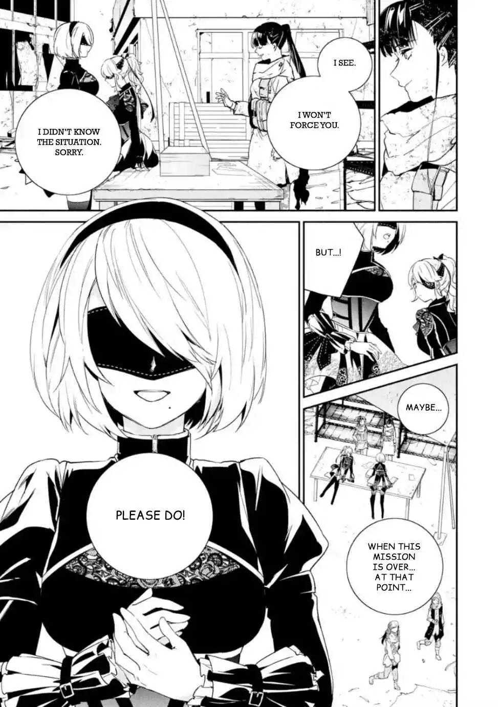 Nier Automata: YoRHa Shinjuwan Kouka Sakusen Kiroku Chapter 6