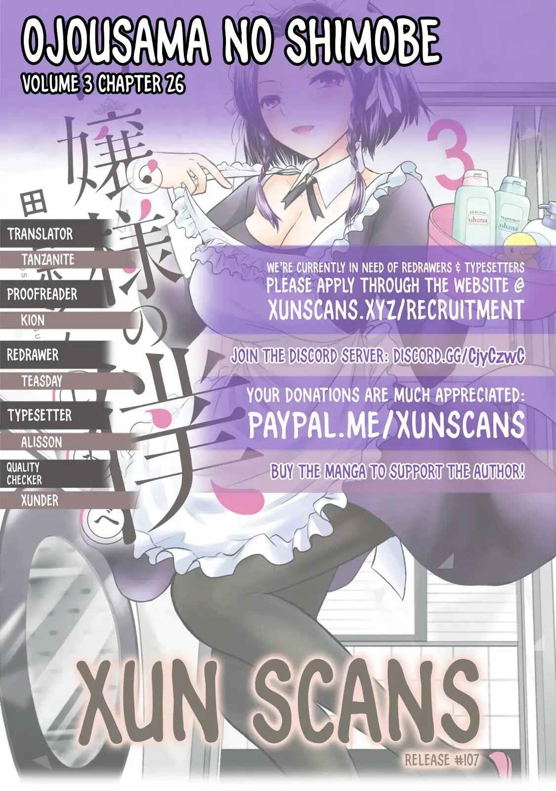 Ojousama No Shimobe Chapter 26