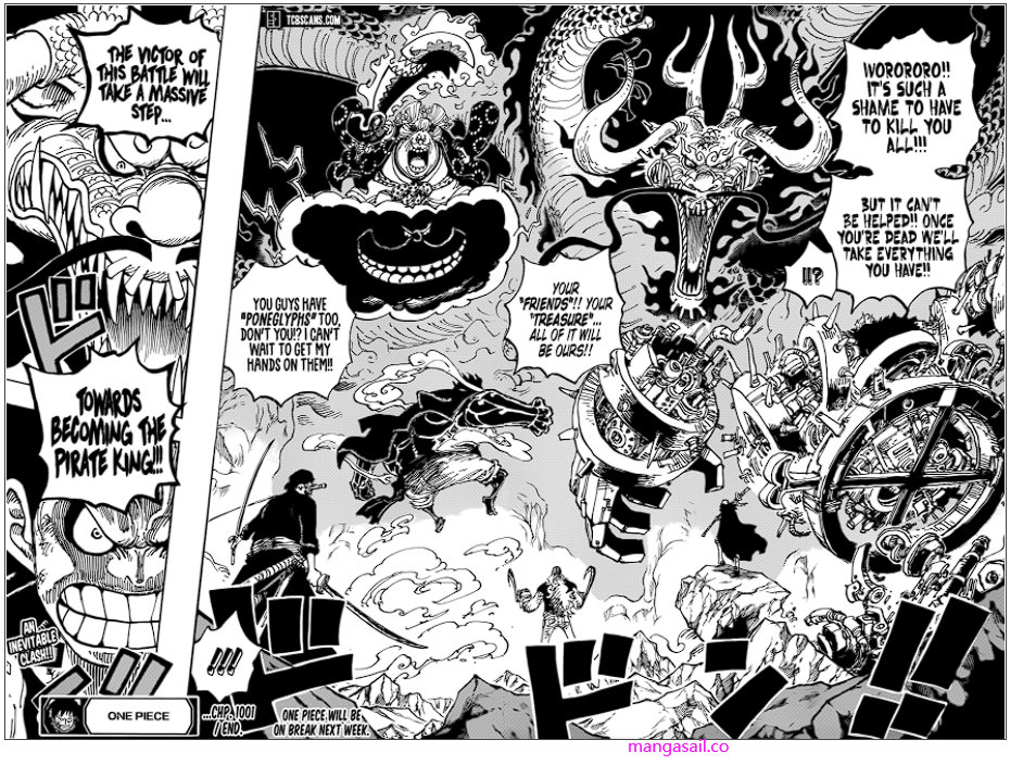 One Piece Chapter 1001