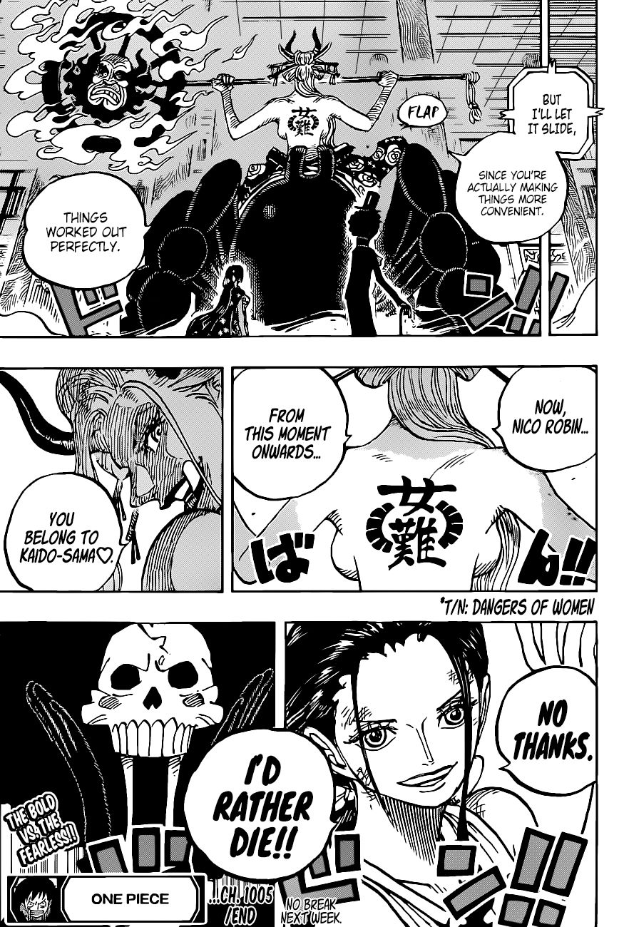 One Piece Chapter 1005