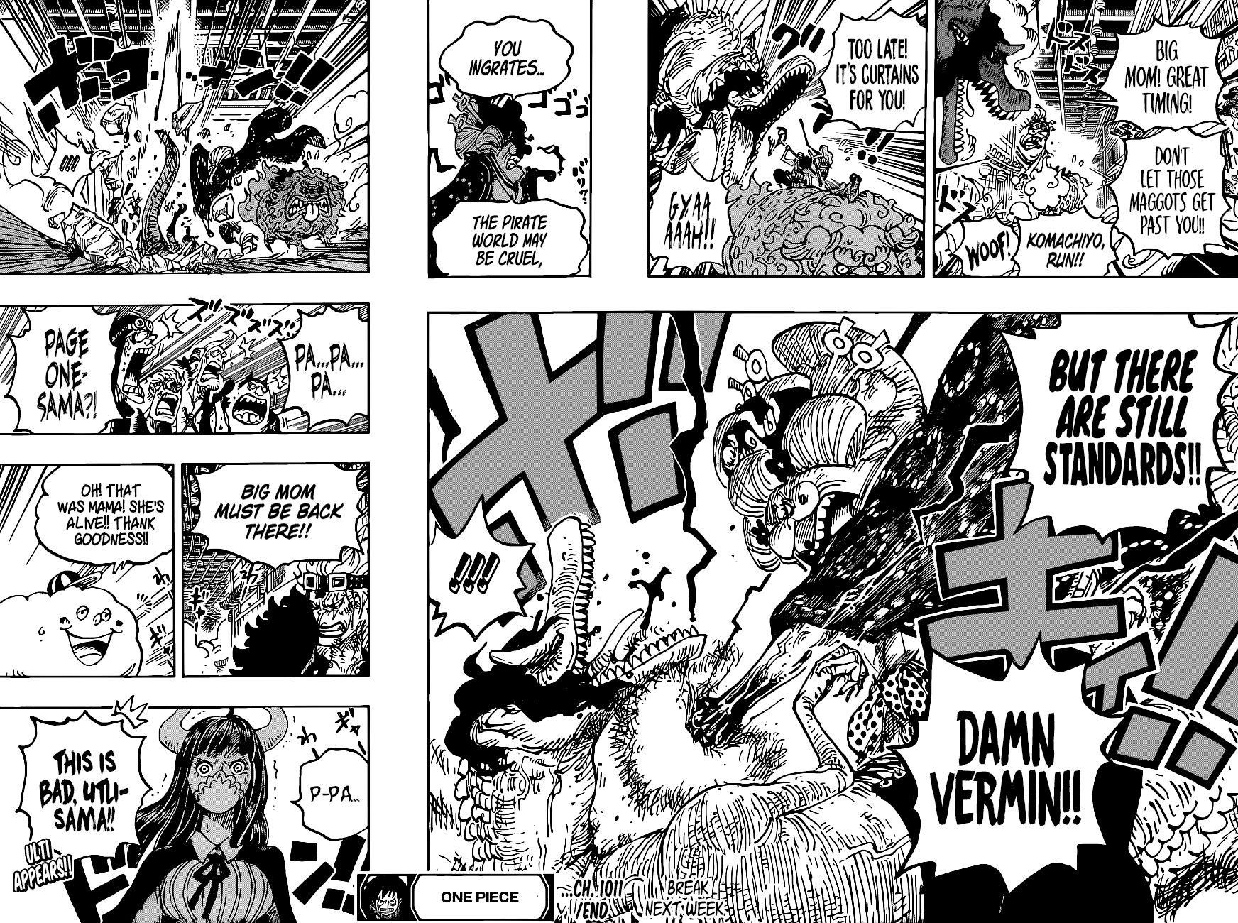 One Piece Chapter 1011